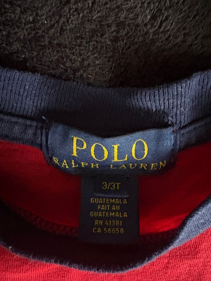Jolie t-shirt Ralph Lauren enfants 3 ans - photo numéro 2