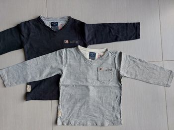 Lot de 2 tee-shirts manches longues