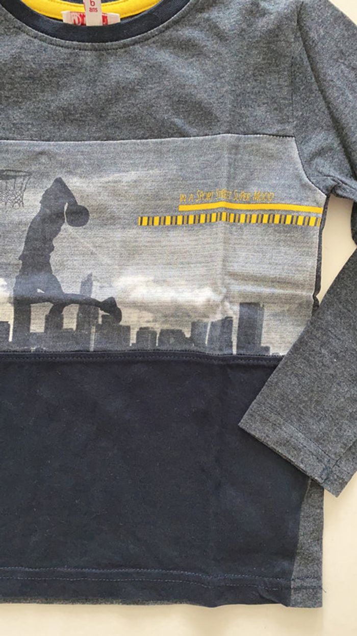 T-shirt manches longues 6 ans - photo numéro 2