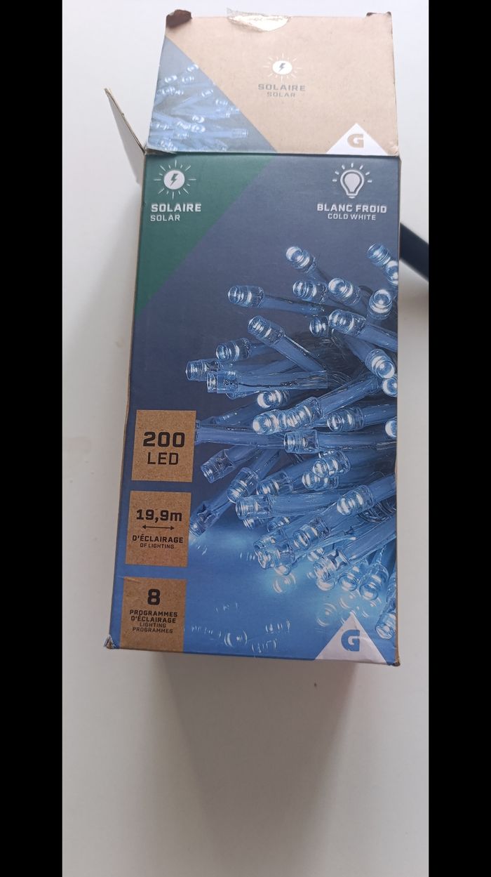 Guirlande lumineuse solaire