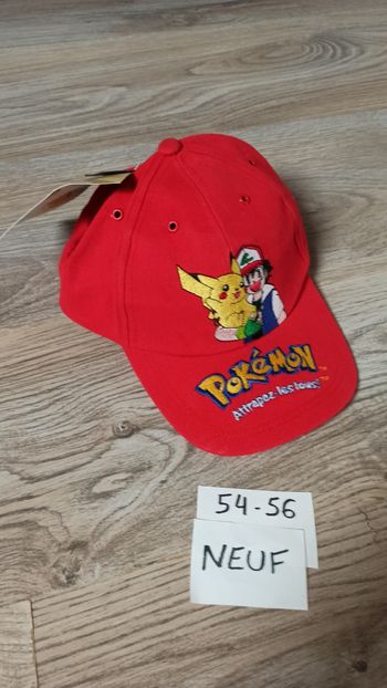 Casquette 54 - 56 pokemon Pikachu