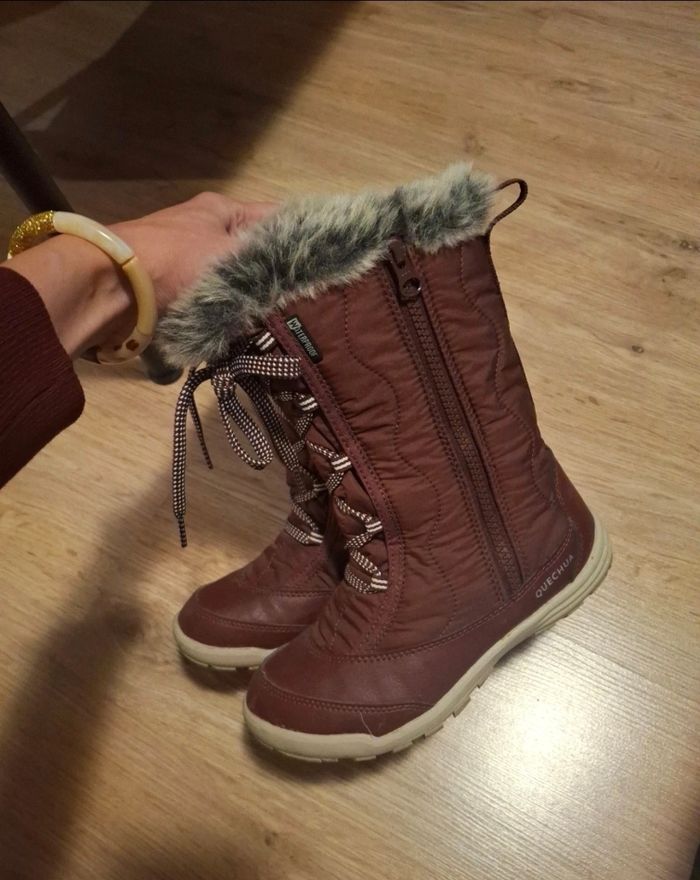 Bottes de neiges fourrées et imperméables