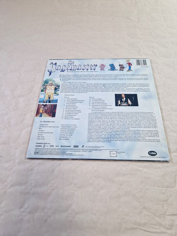Laserdisc  , the Pagemaster - photo numéro 2