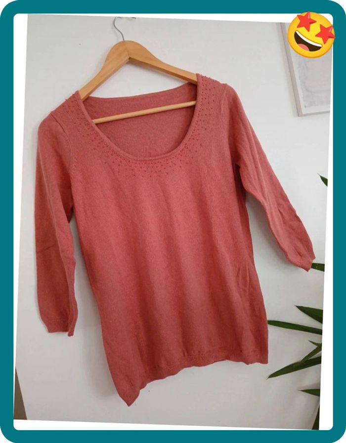 Pull manches 3/4 Taille M🌿💝 - photo numéro 5