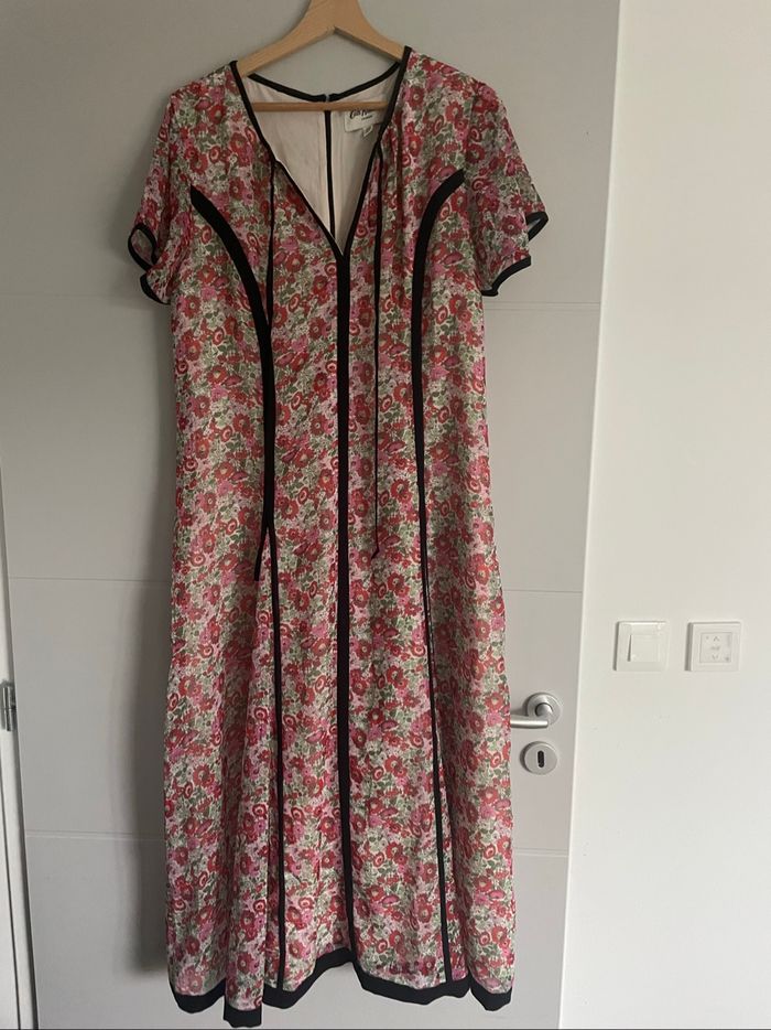 Robe de la marque Cath Kidston taille UK14 EU42 Potée 1 fois - photo numéro 2