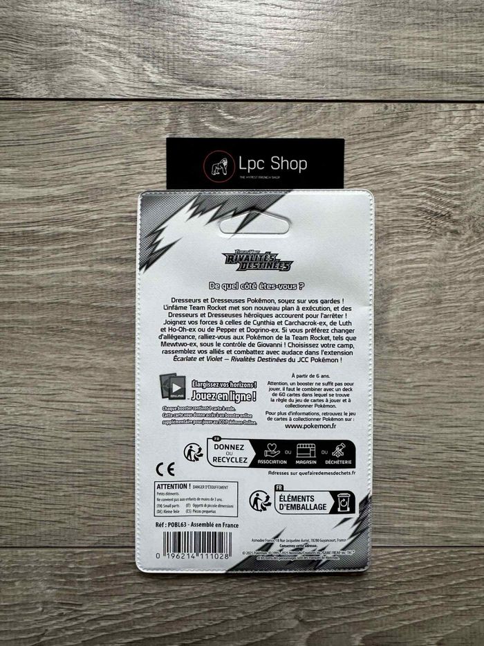 BOOSTERS POKÉMON SCELLÉ PLASTIQUE - OH-HO - EV10 - NEUF & SCELLE - photo numéro 2