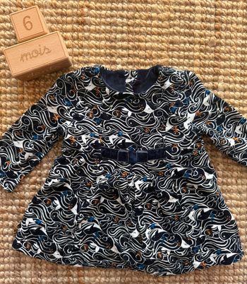 Robe velours côtelé Sergent Major 6mois / 68cm