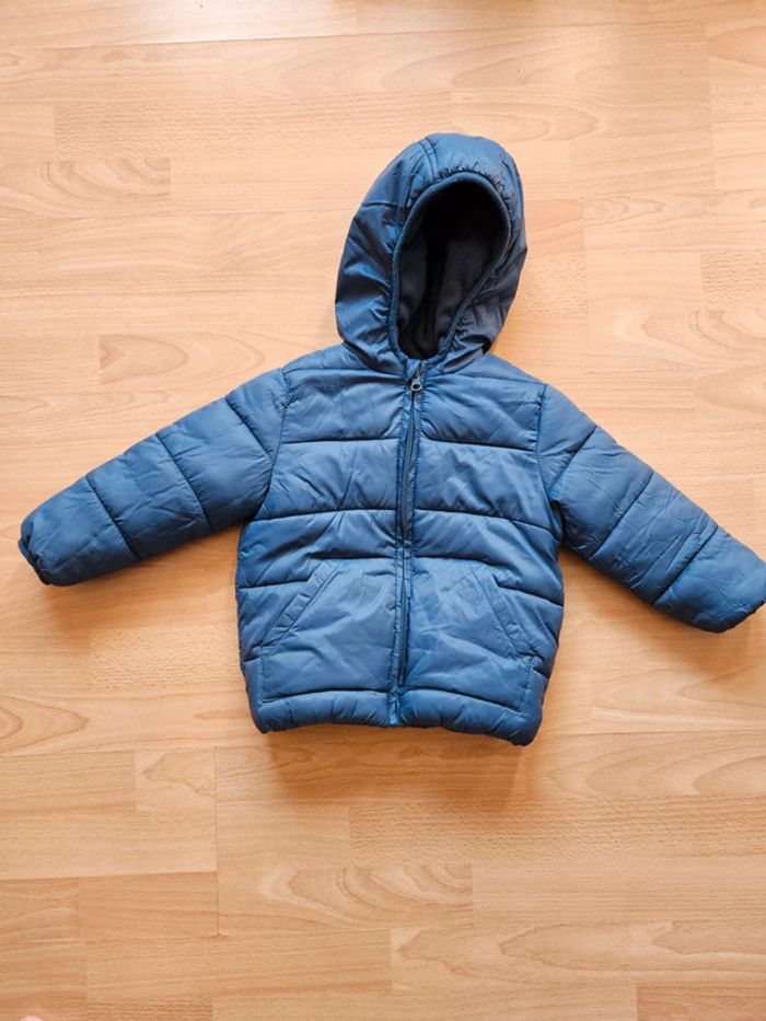Doudoune 36 mois garçon bleu tex
