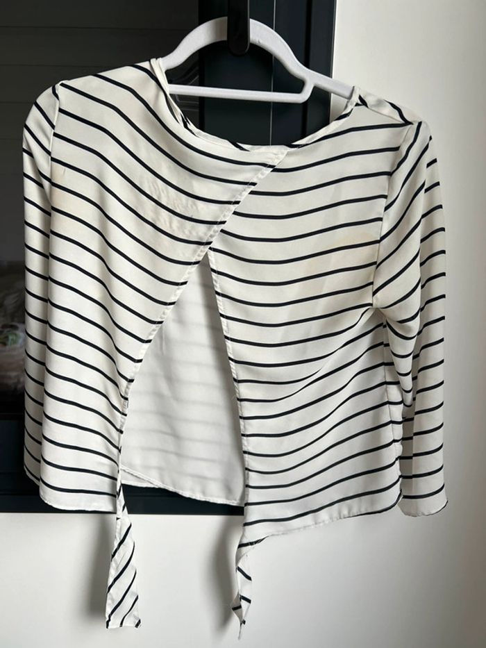 Blouse Bershka dos nu - photo numéro 2