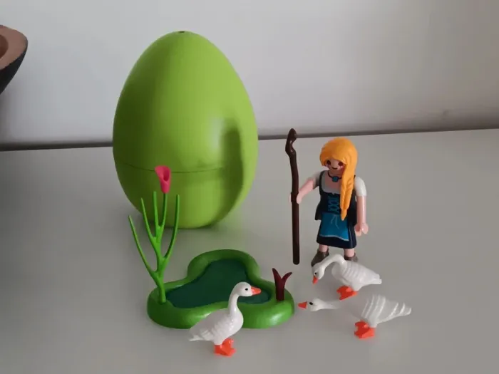 Fermière avec oies playmobil - photo numéro 8