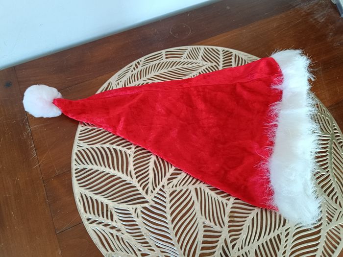 Robe de mère-Noël.   jambières et Bonnet - photo numéro 6