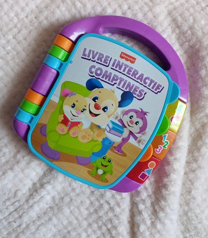 Livre Fisher Price comptines comme neuf