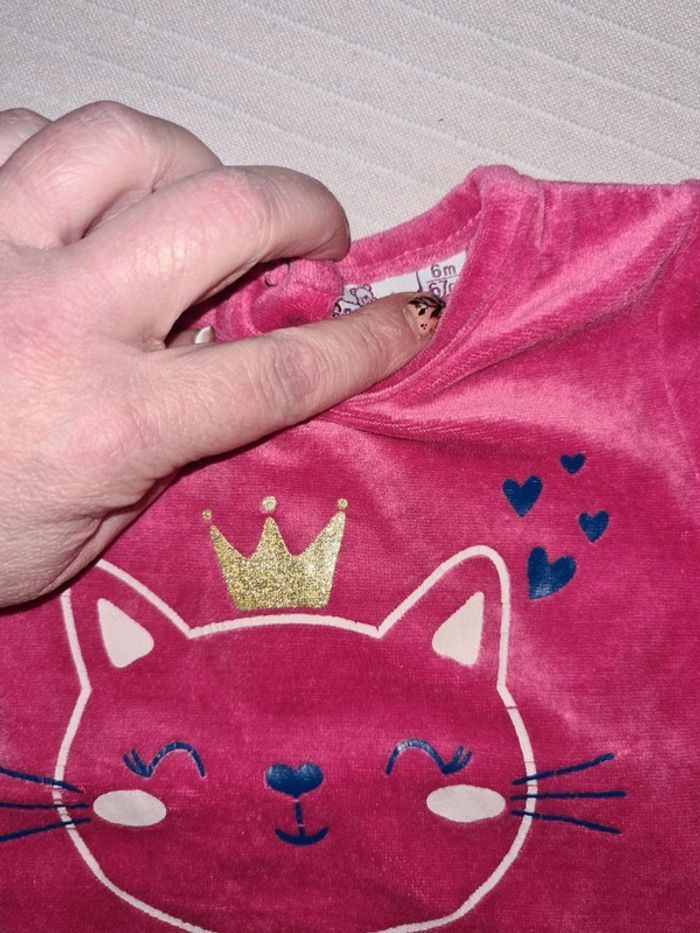 Pyjama 2 pièces pommette 6 mois - photo numéro 6