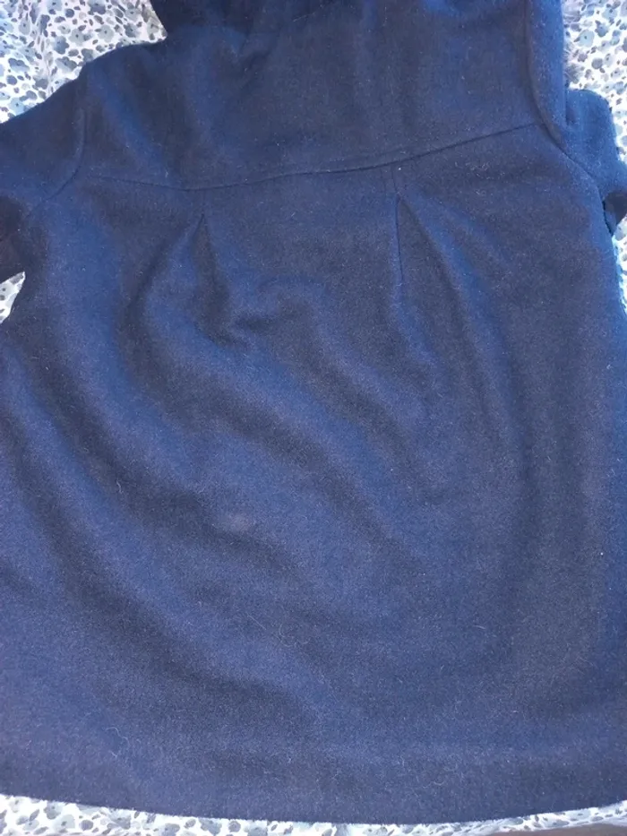 Manteau fille vertbaudet marine 4 ans - photo numéro 4