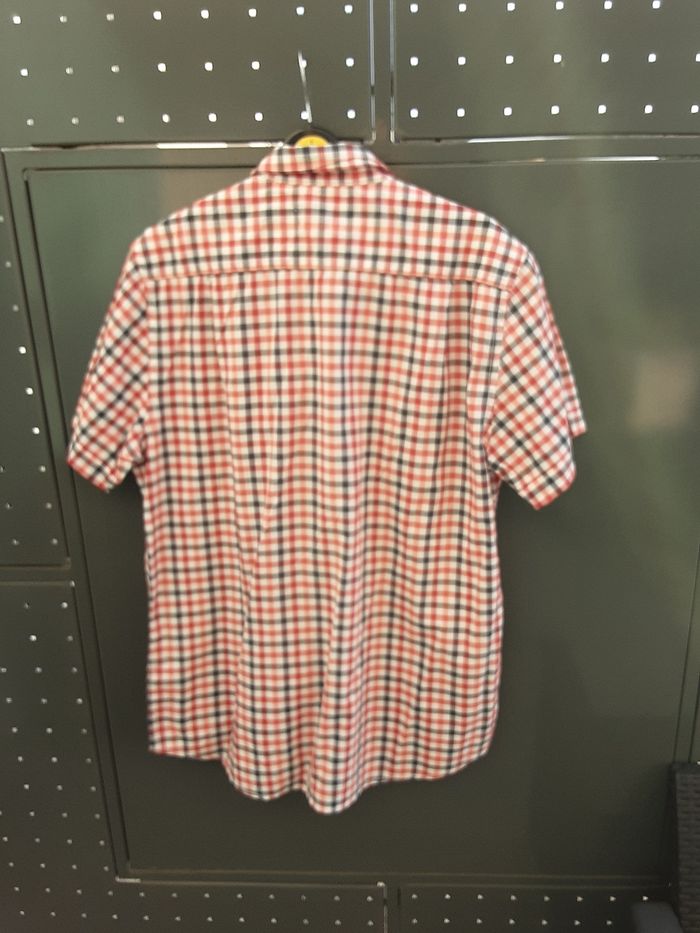 Chemise  à carreaux manches courtes marque aigle taille l - photo numéro 5