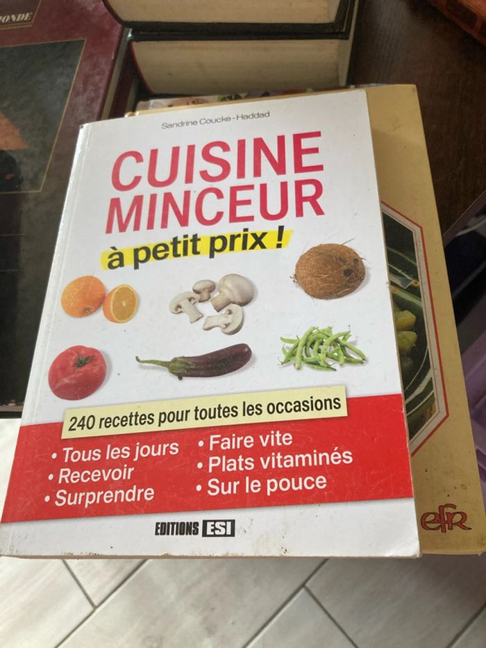 Lot 6 livres recettes minceur - photo numéro 3