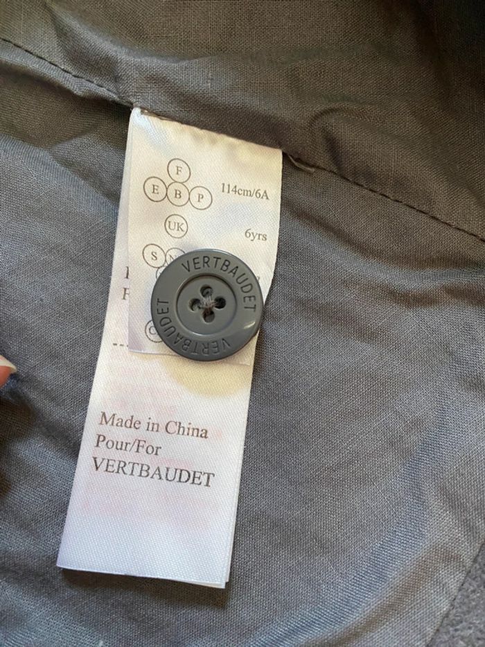 Manteau cape Vertbaudet Taille 114 = 6 ans - photo numéro 4