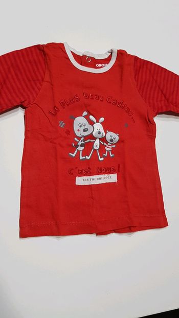 T shirt manches longues taille 12mois