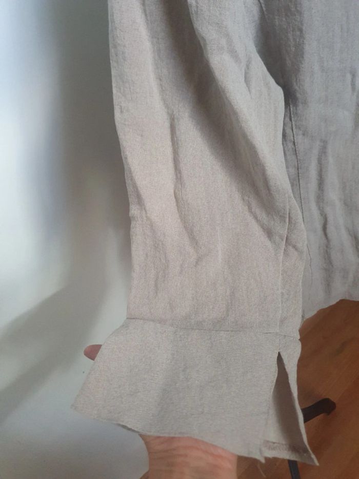 Chemise veste beige - photo numéro 9