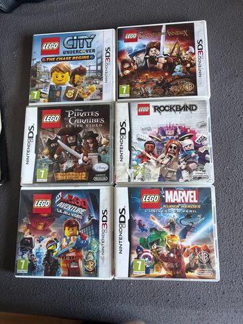 Lot de jeux ds
