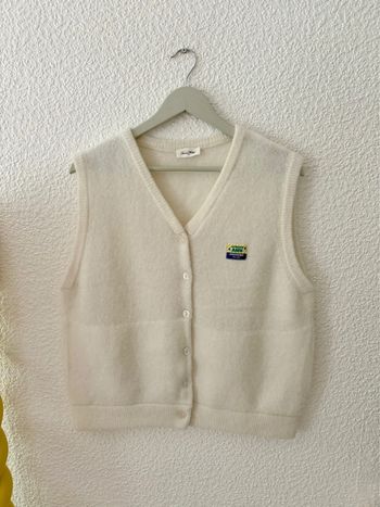 Gilet sans manches American Vintage Vitow blanc / taille L