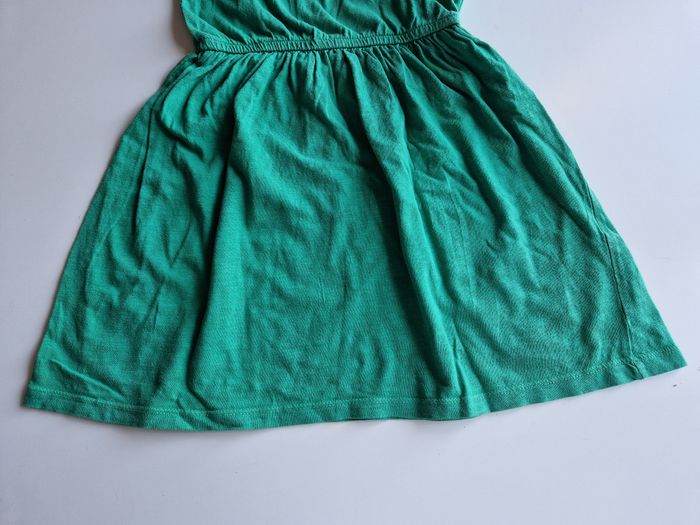 robe verte d'été petites bretelles dorées - photo numéro 2