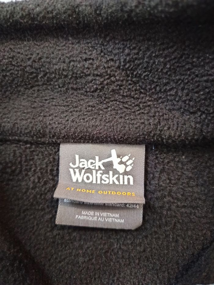 Gilet femme full zip en polaire full zip Jack Wolfskin Nanuk 150 taille L - photo numéro 3