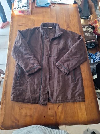 Manteau marron