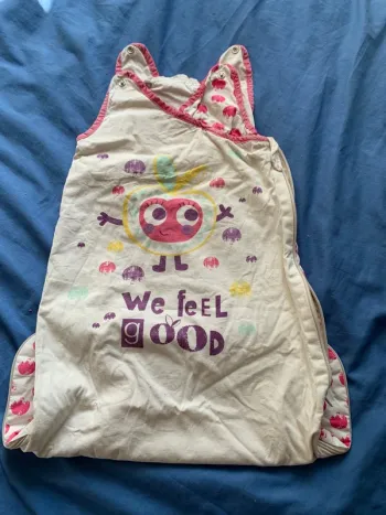 🌙 Turbulette évolutive Petit Béguin fille – 0/6 mois