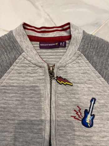 Gilet zippé sergent major 2 ans