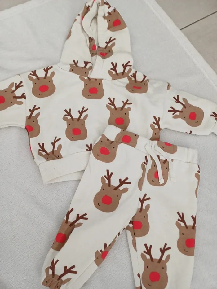 Ensemble rennes de Noël 6 mois