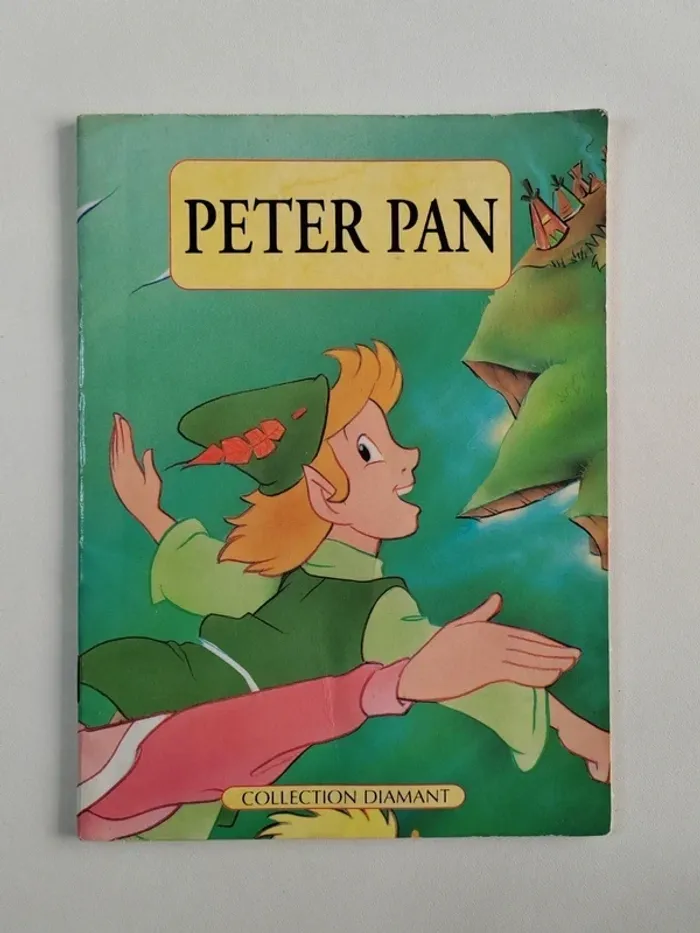 Livre Peter pan, collection diamant - Vintage