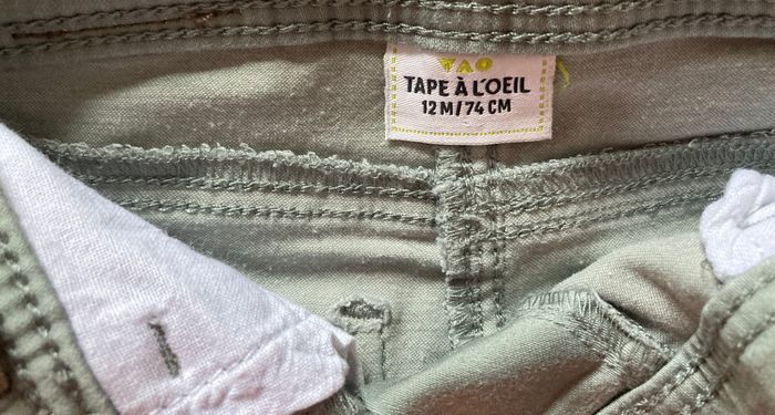 pantalon slim fille 12 mois - photo numéro 5