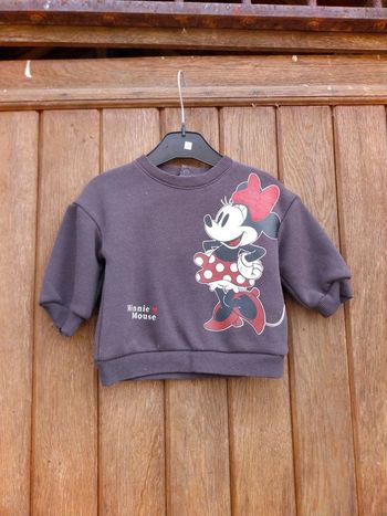 Pull bébé fille minnie 9 mois
