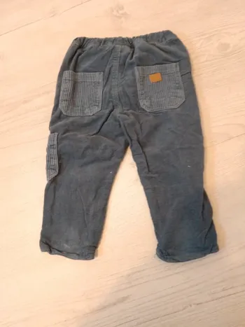 Pantalon velours 12 mois tex
