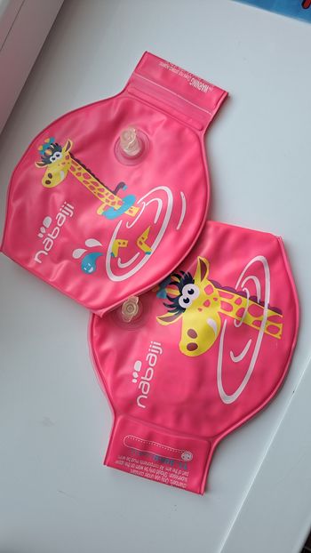 Brassards décathlon nabaiji rose