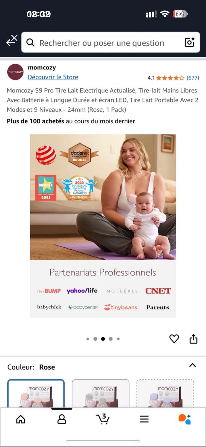 Tire lait portatifs MOMCOZY - photo numéro 6