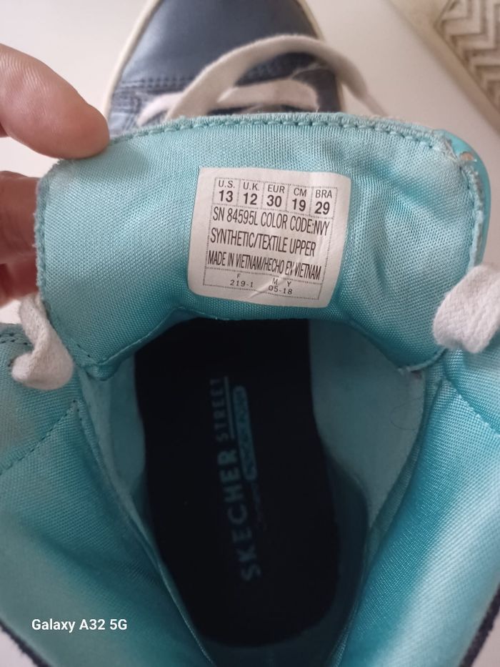 Basket montante fille. Skechers. - photo numéro 7