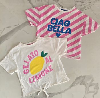 Lot de 2 t-shirts 10 ans