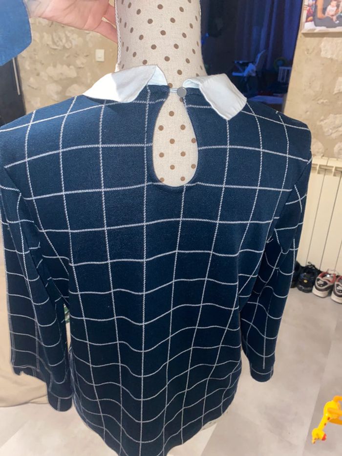 Blouse à carreaux - photo numéro 11