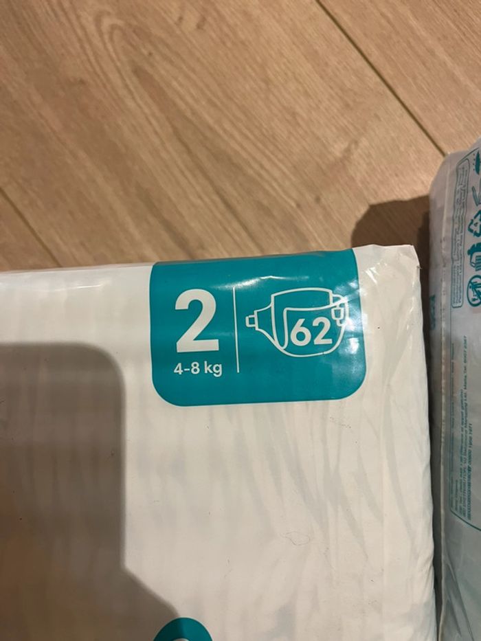 2 paquets de couche baby dry taille 2 - photo numéro 4