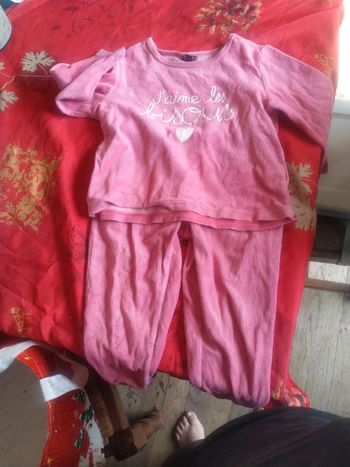 Pyjama 2 pièces 3 ans 90/97 cm