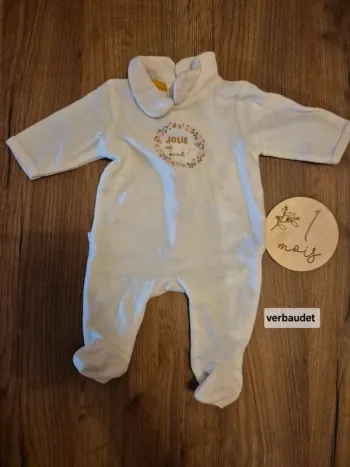 Pyjamas chaud fille 1 mois