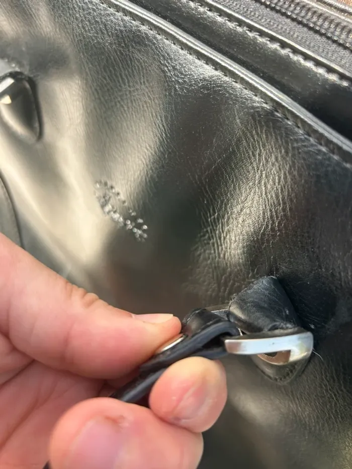 Sac de cours en cuir - photo numéro 18
