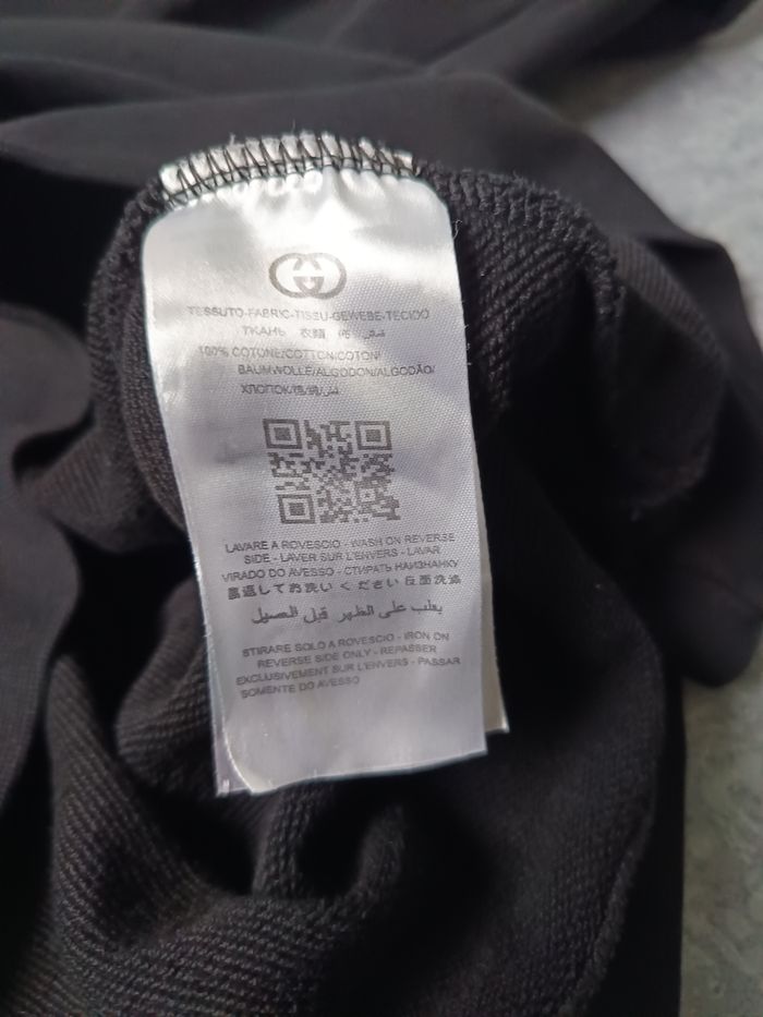 Sweat à capuche noir Gucci taille XL - photo numéro 4