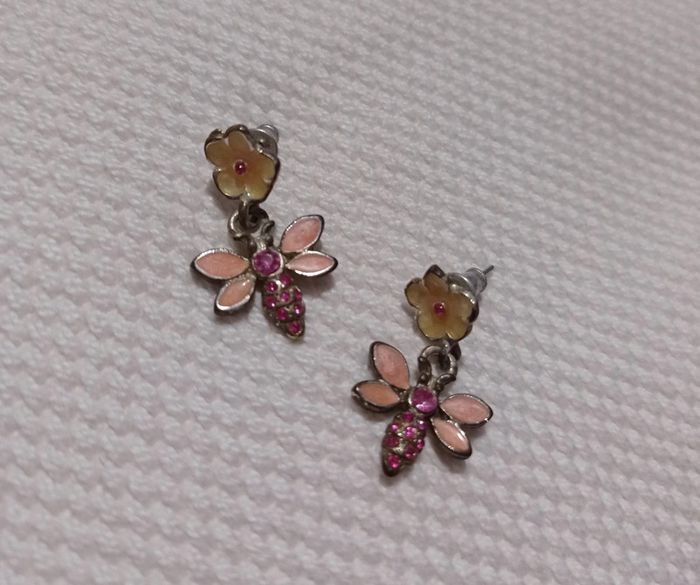 Boucles d'oreilles libelulles