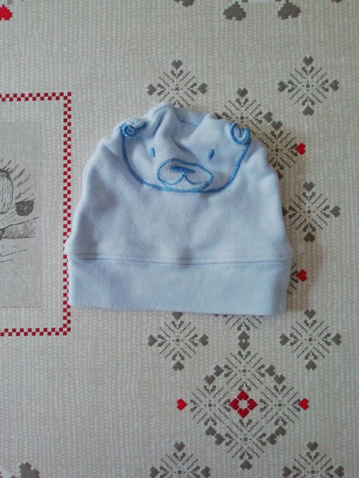 Bonnet tissu 3 mois