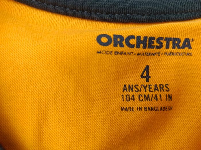 Tee shirt enfant manches longues 4ans - photo numéro 2