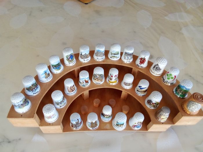 Dés a coudre en porcelaine collection - photo numéro 8