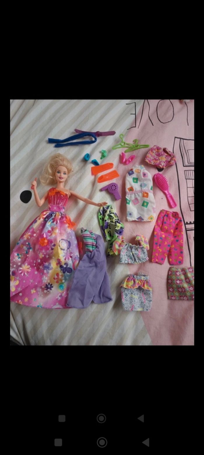 Barbie +  accessoires vintages